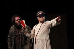 اجرای نمایش «بازگشت افتخار آمیز مردان جنگ» در تالار حافظ