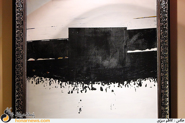 نمایشگاه آثار دکتر محمدرضا باقری بانام «آشوب رنگ حماسه»