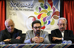 نشست خبری سی امین جشنواره بین المللی موسیقی فجر